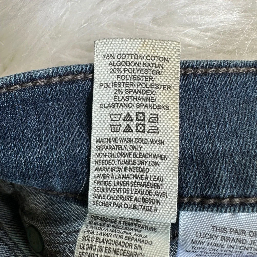 Lucky Brand Jeans Pants Brooke Legging Jean Dark Blue Denim Skinny Womens Sz 29